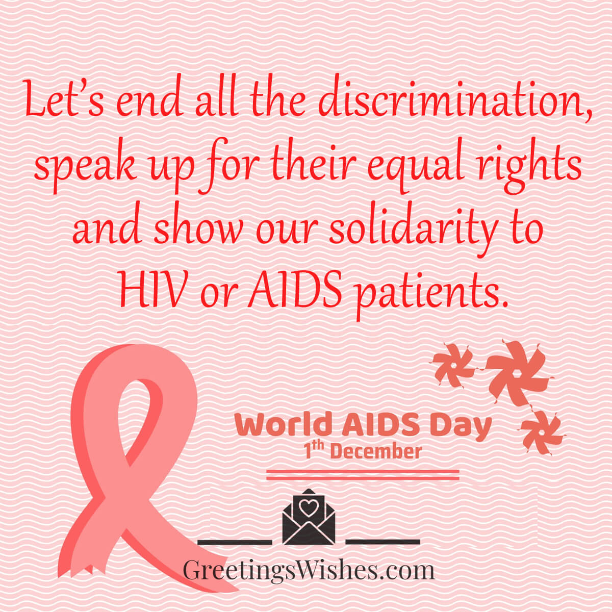 Aids Day Awareness Wish
