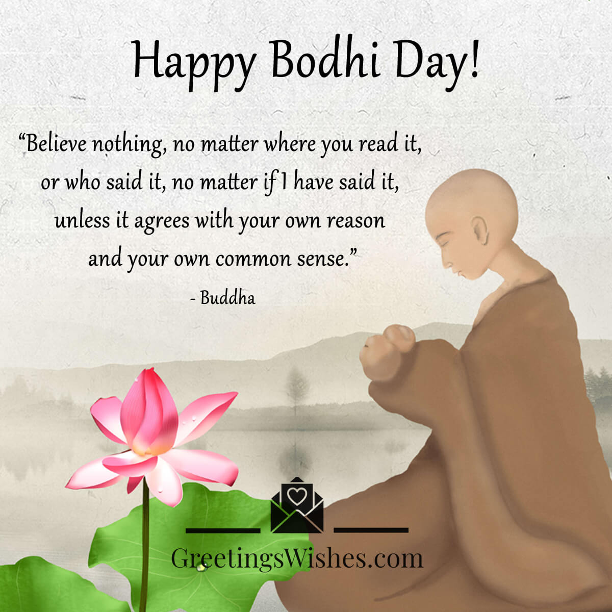 Bodhi Day Buddha Quote