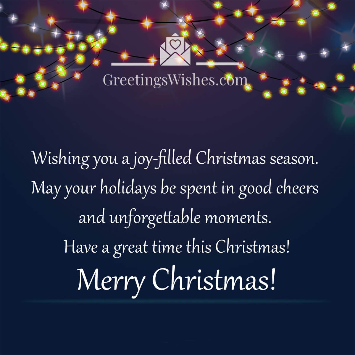 Merry Christmas Greetings (25th December) - Greetings Wishes