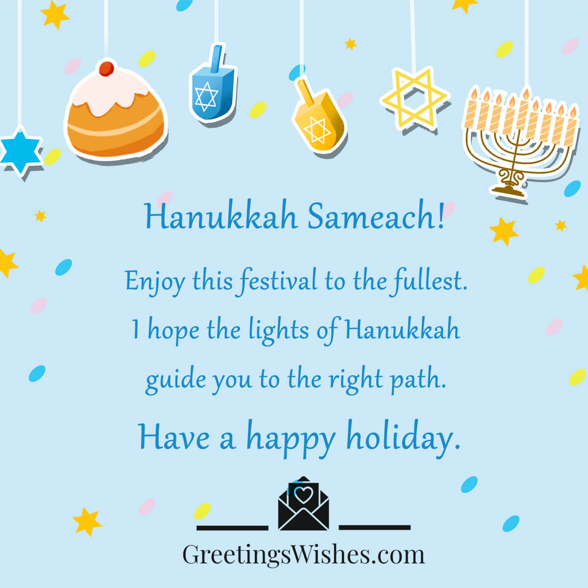 Hanukkah Sameach Wishes