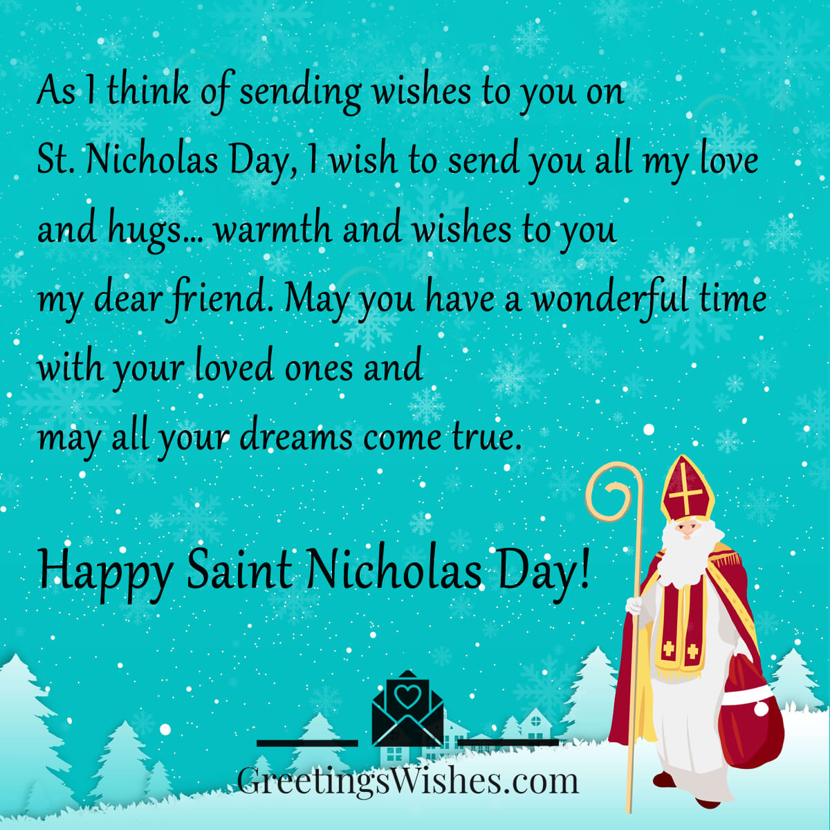 Lovely Saint Nicholas Day Wish