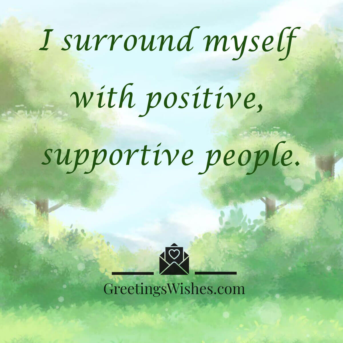 Positive People Affirmation