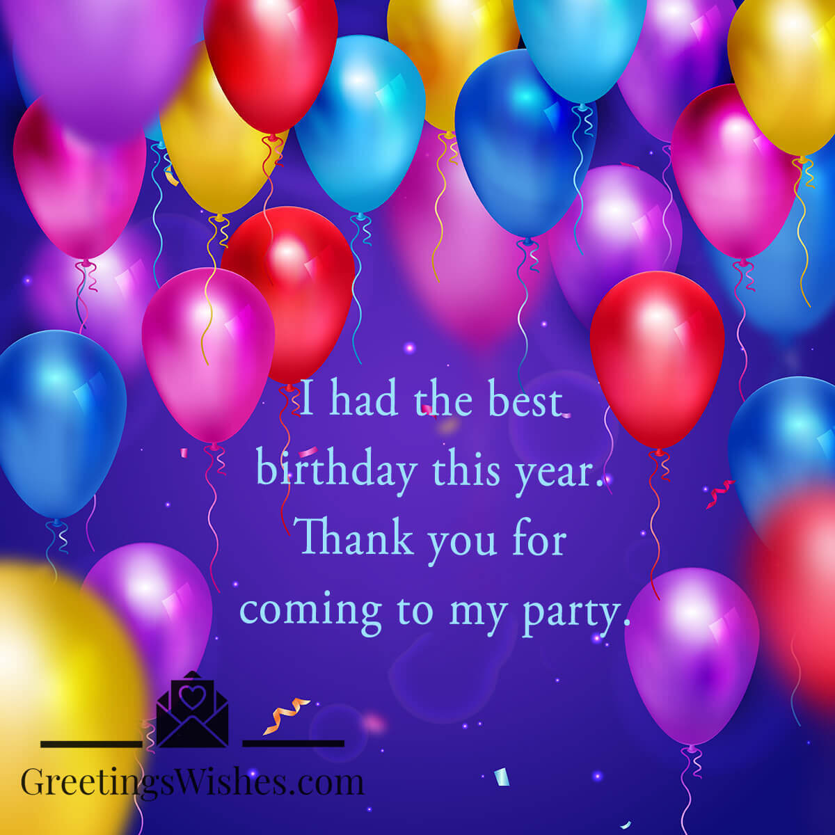 Thank You Party