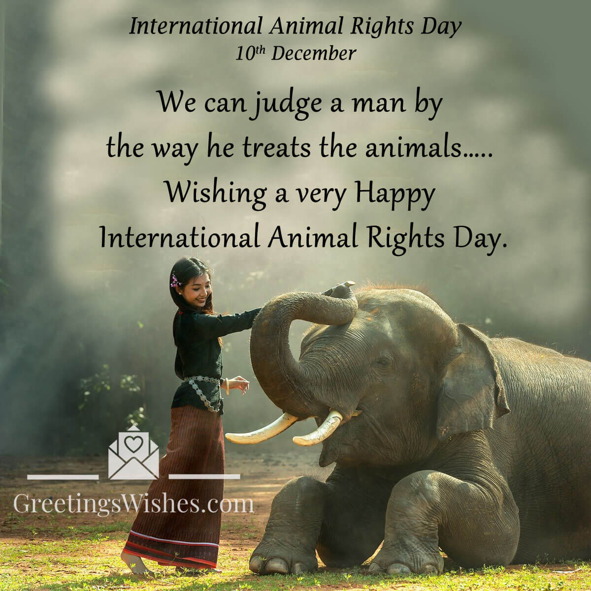 Animal Rights Day Greetings