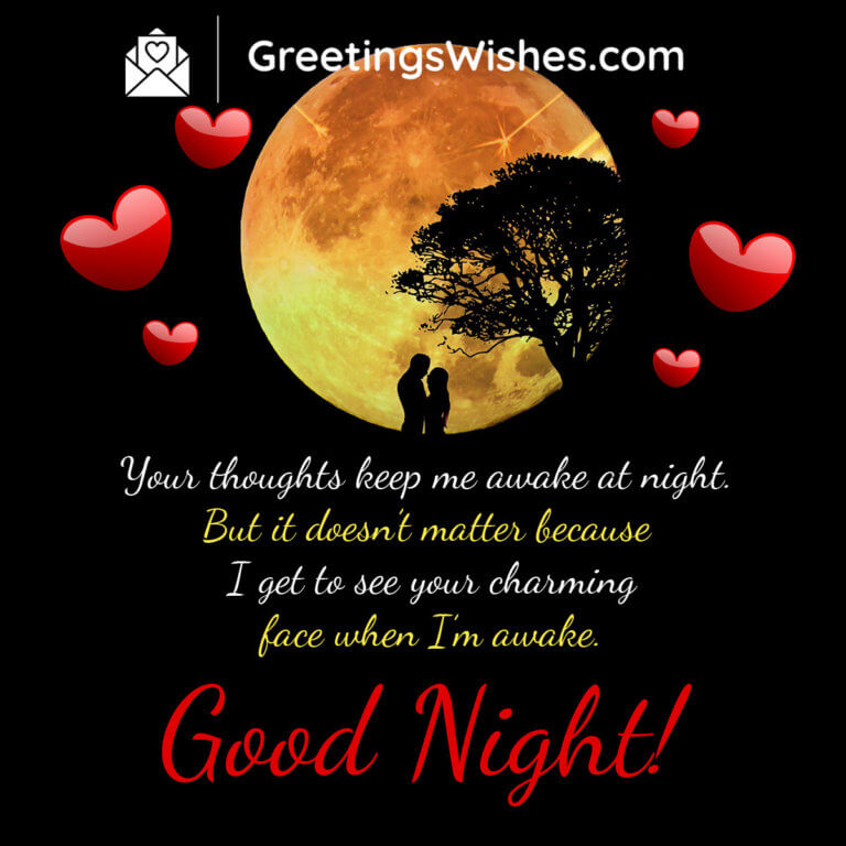 Romantic Good Night Wishes - Greetings Wishes