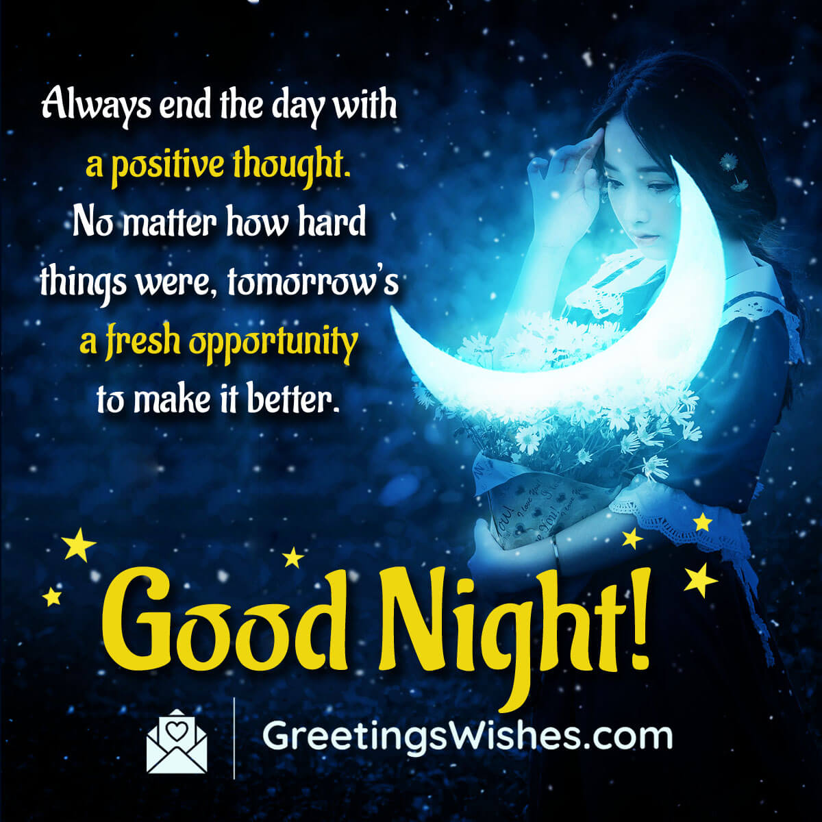Good Night Positive Thought