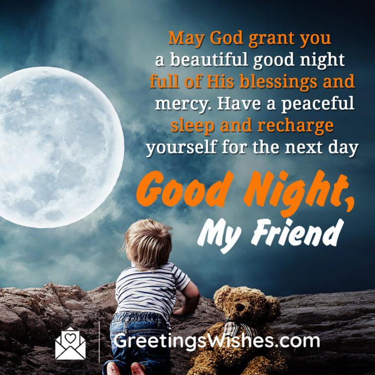 Good Night Prayer Wishes - Greetings Wishes