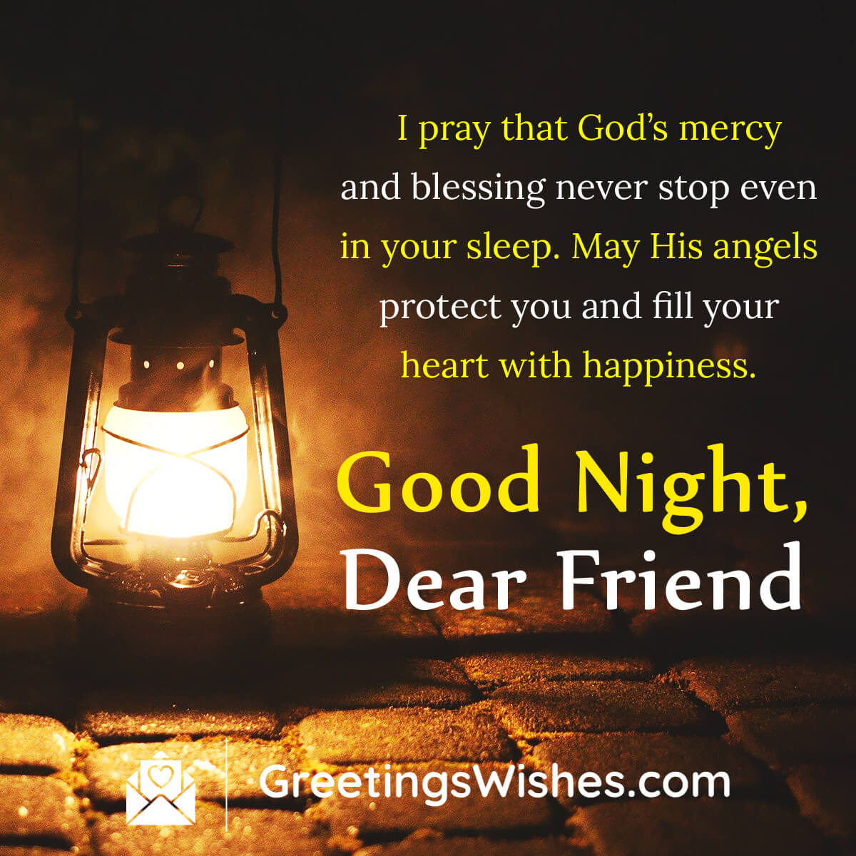 Good Night Prayer Wishes - Greetings Wishes