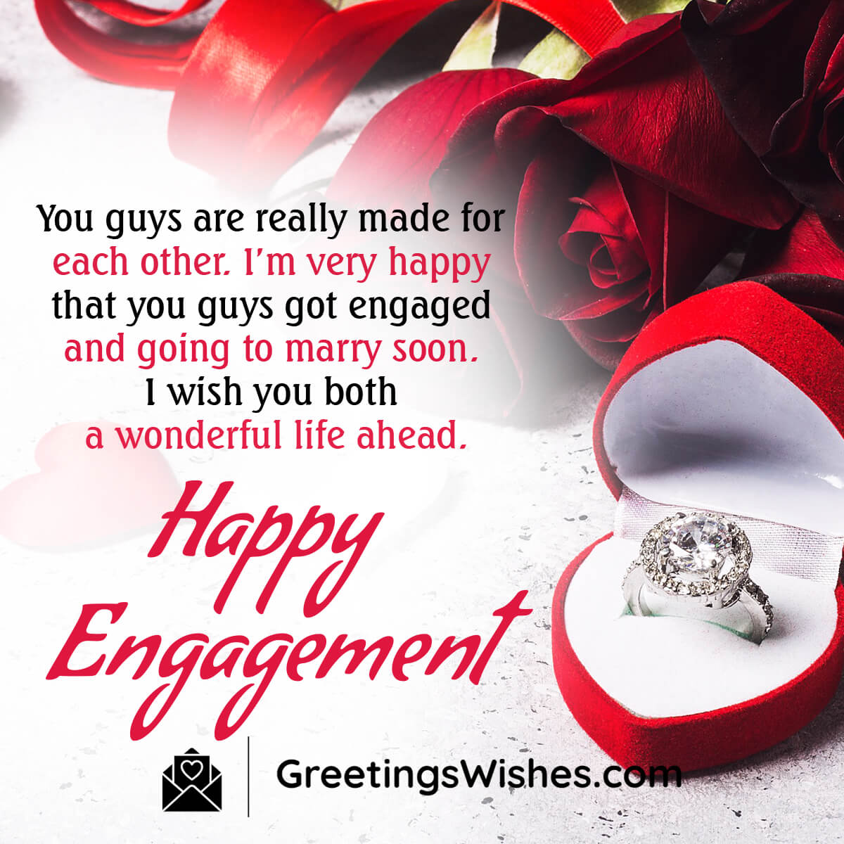 Engagement Wishes - Greetings Wishes
