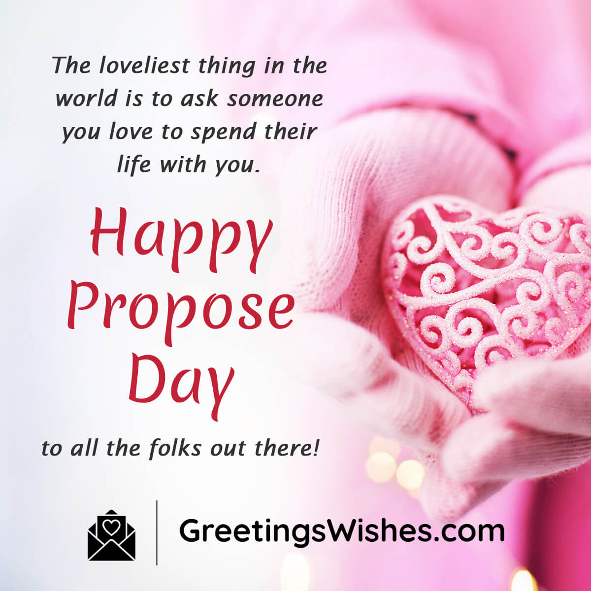 Lovely Propose Day