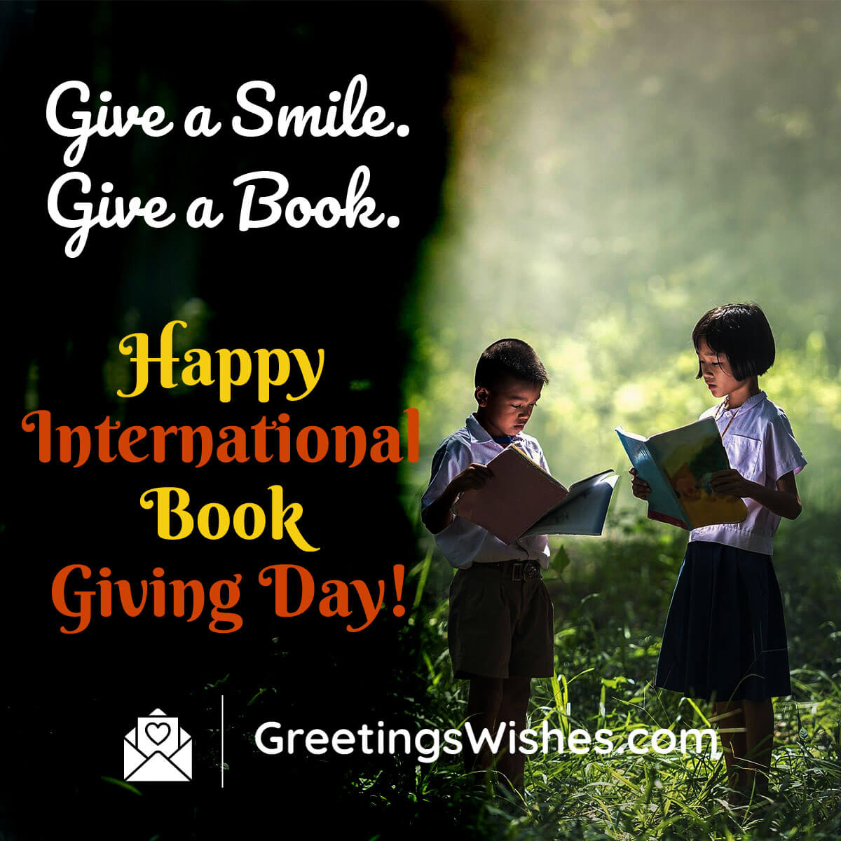 International Book Giving Day Wishes (14th February) Greetings Wishes