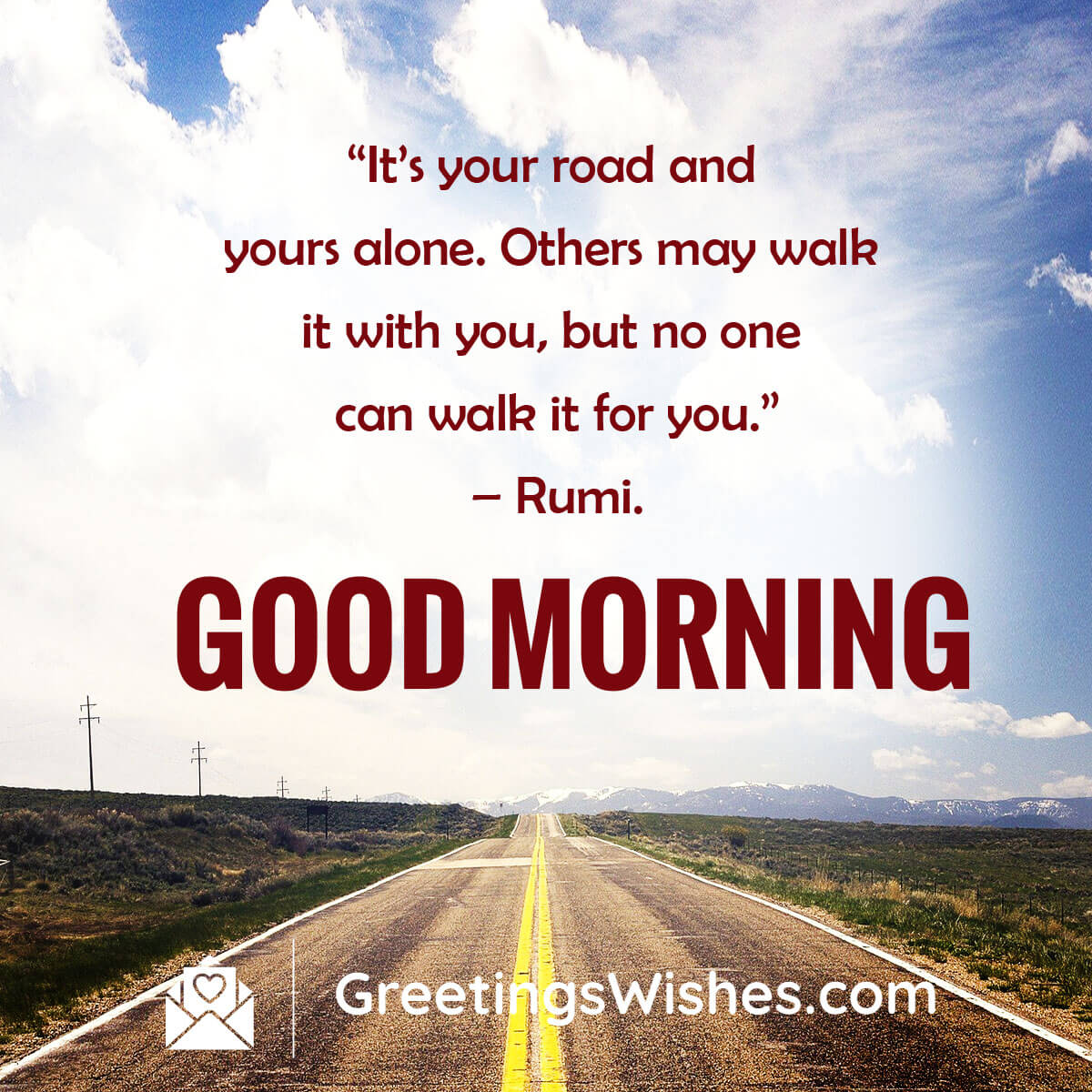 Good Morning Rumi
