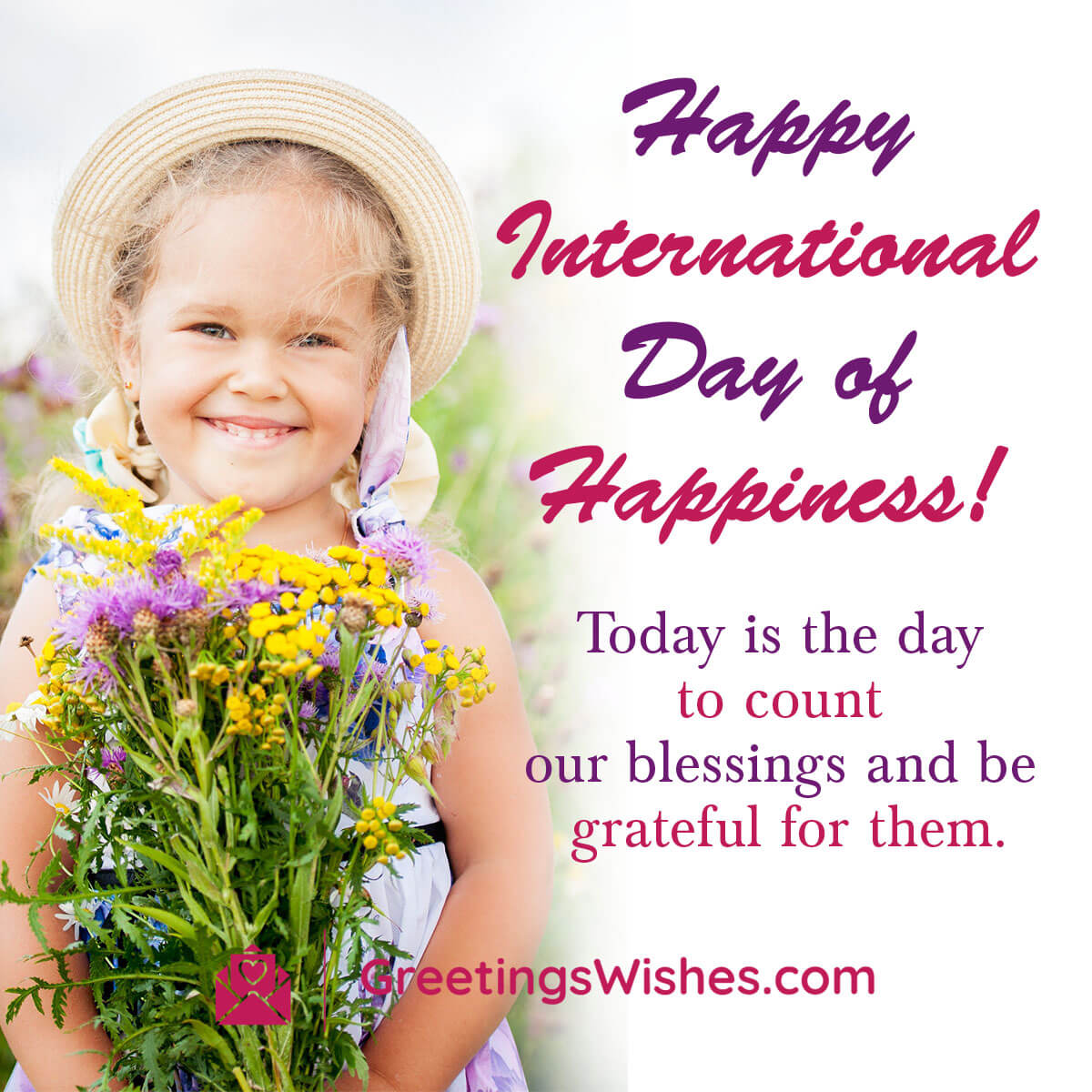 Happiness Day Greetings