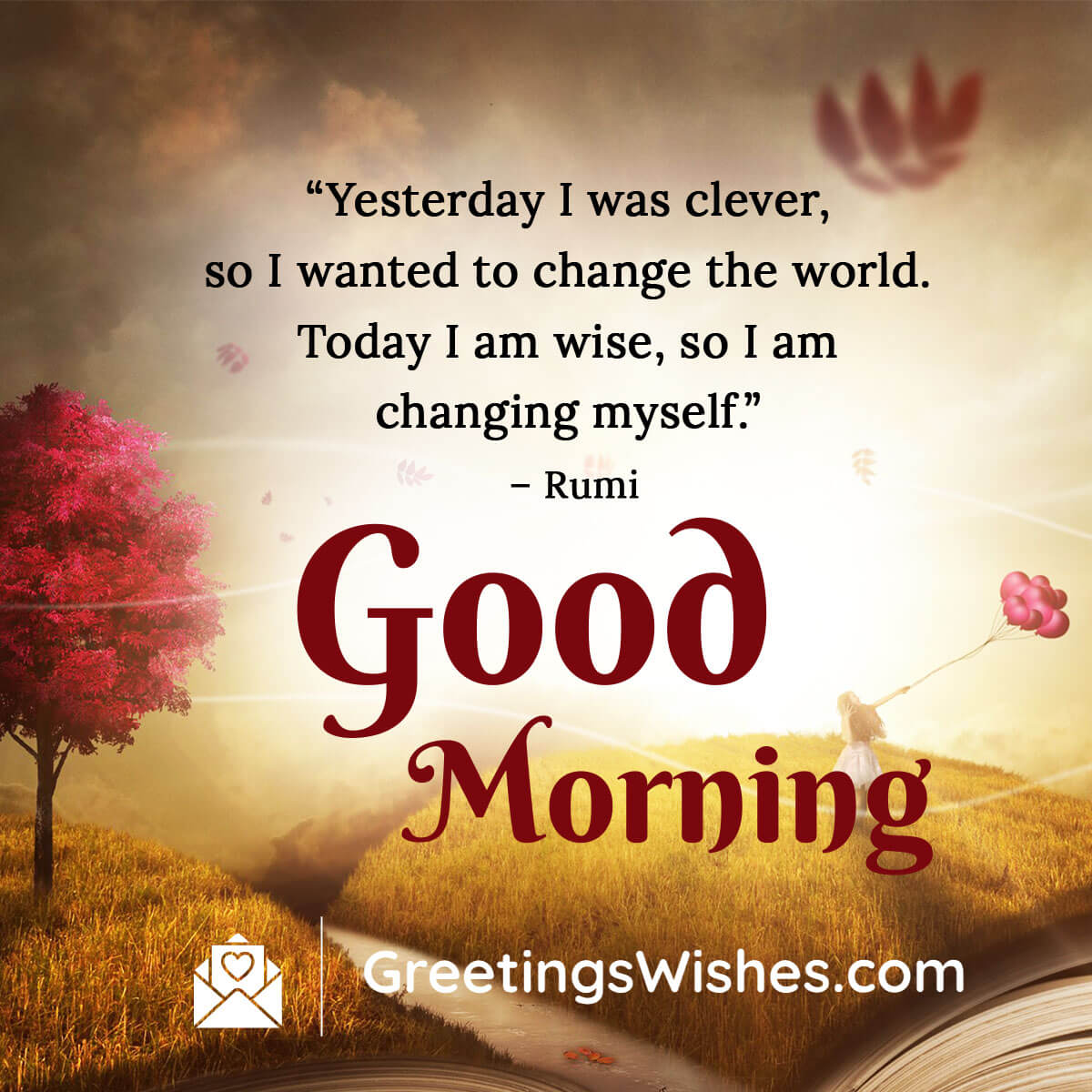 Good Morning Rumi Quotes - Greetings Wishes