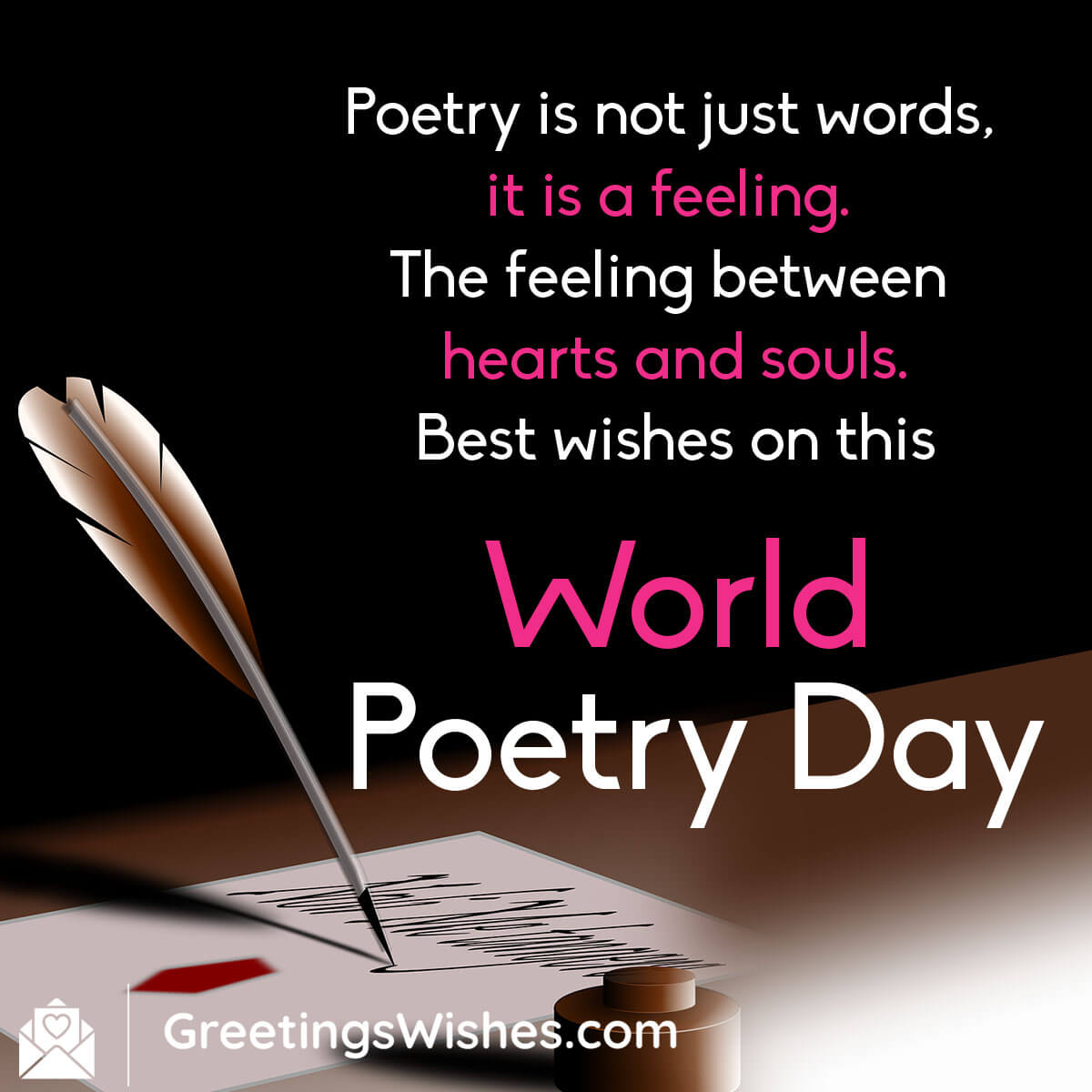 Poetry Day Card