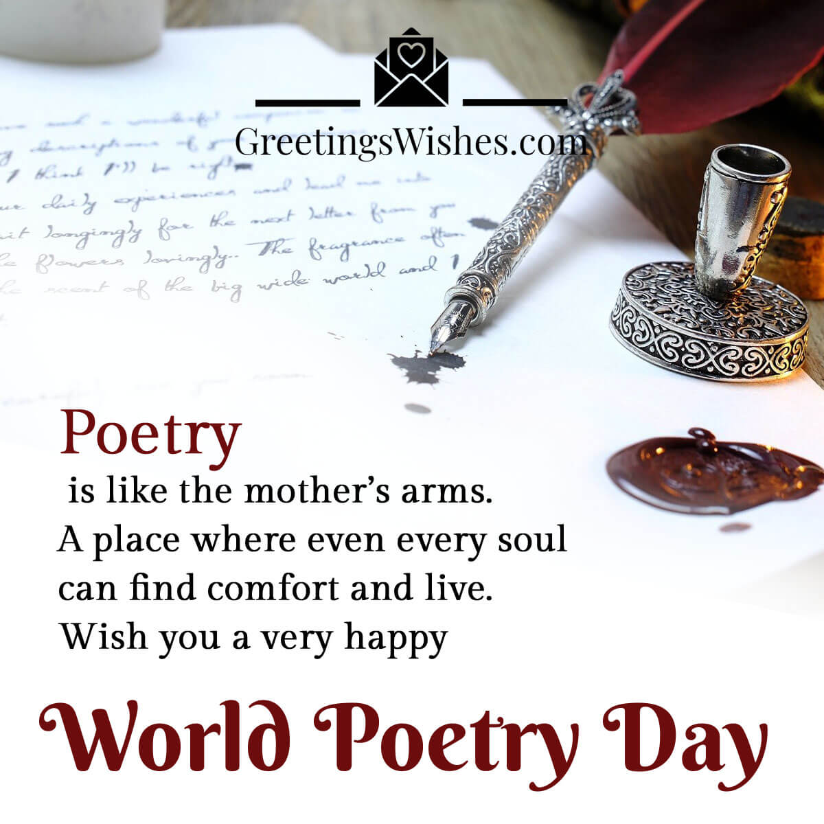 Poetry Day Greetings