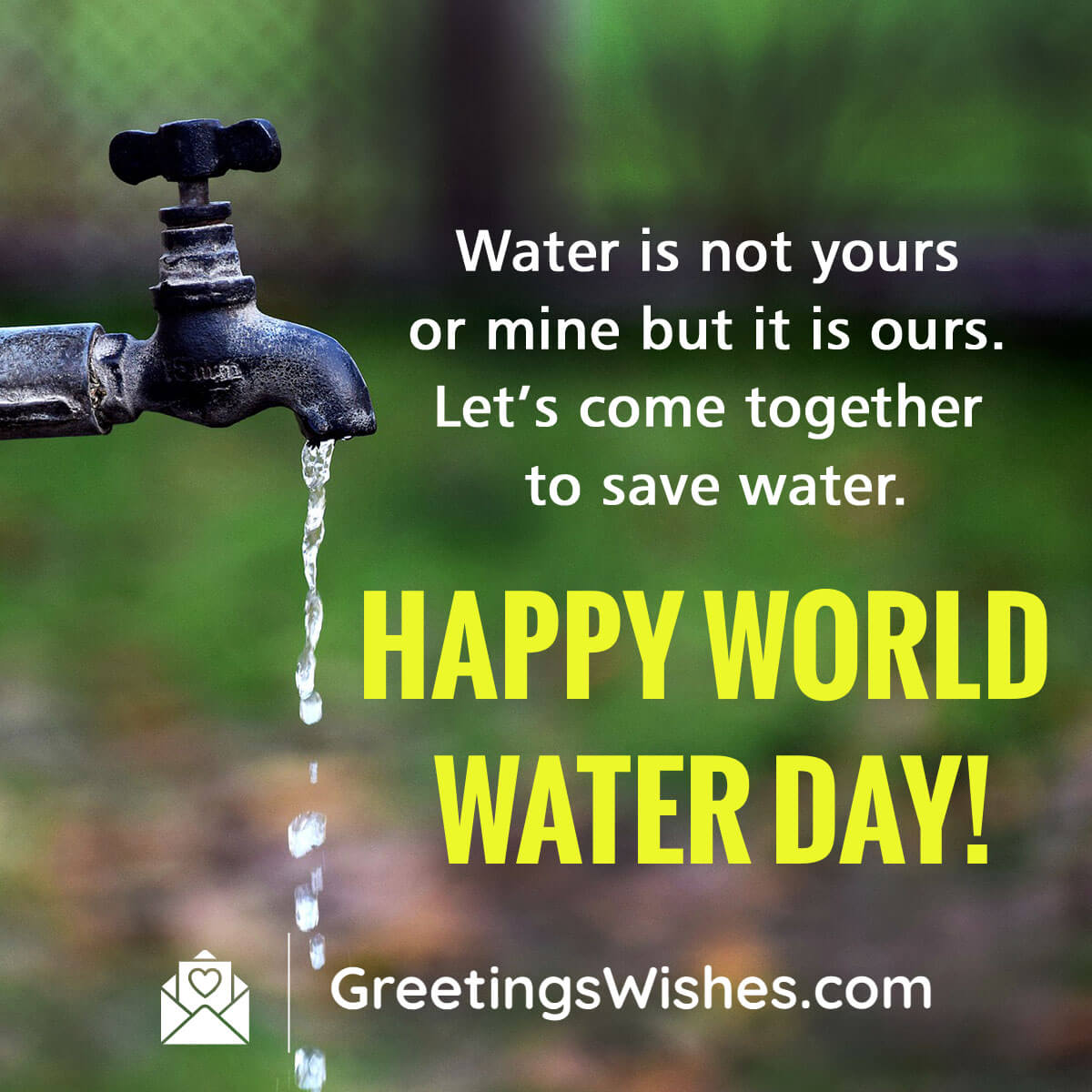 Save Water
