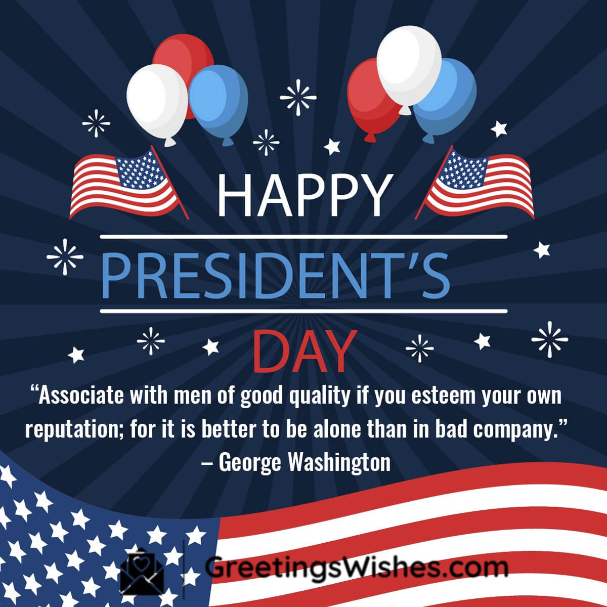 Us President’s Day Quotes George Washington