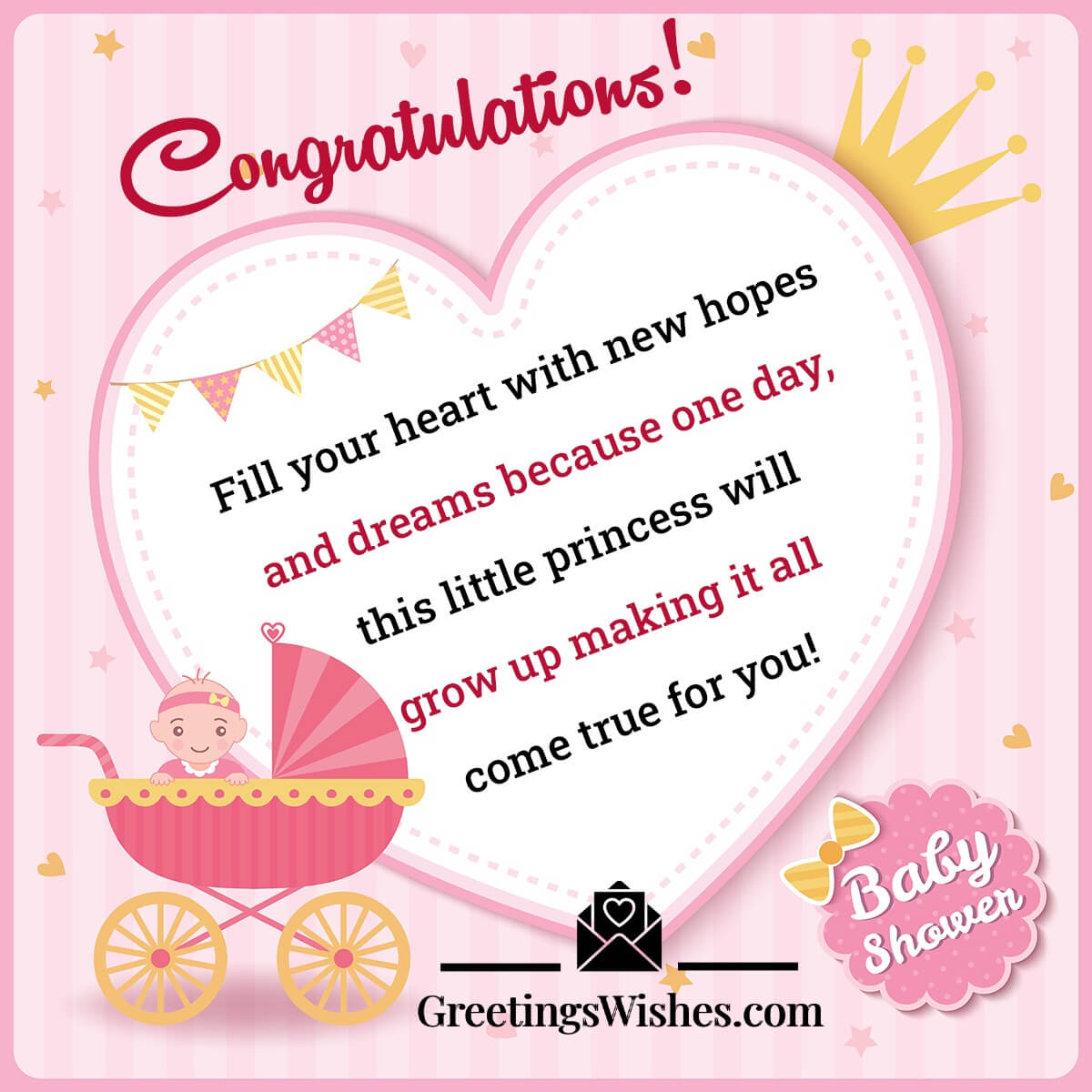 Congratulations For Baby Girl