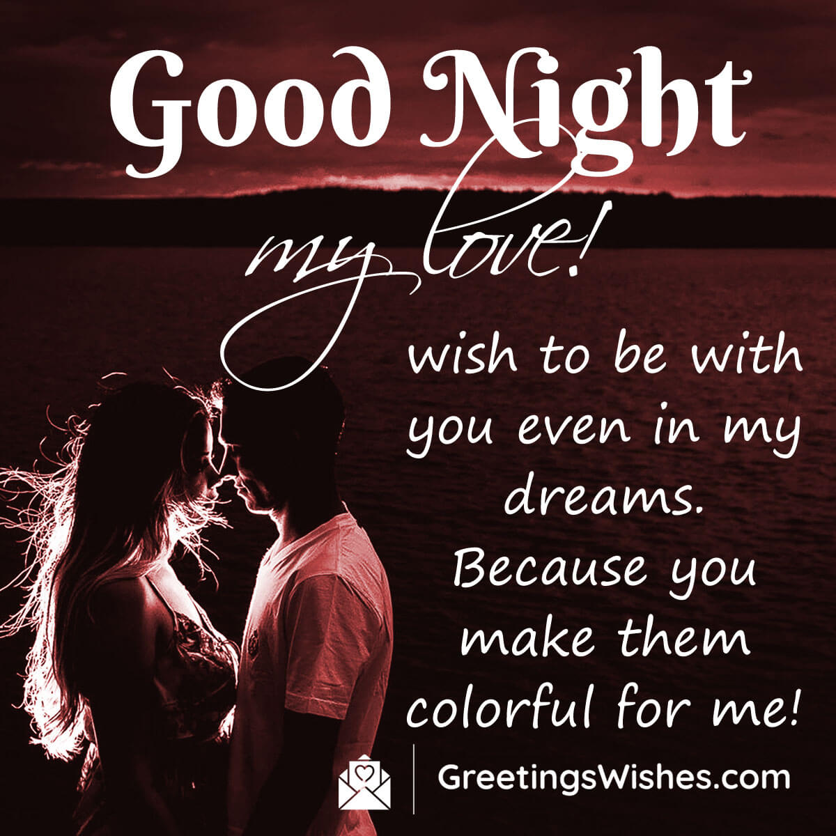 Romantic Good Night Wishes - Greetings Wishes