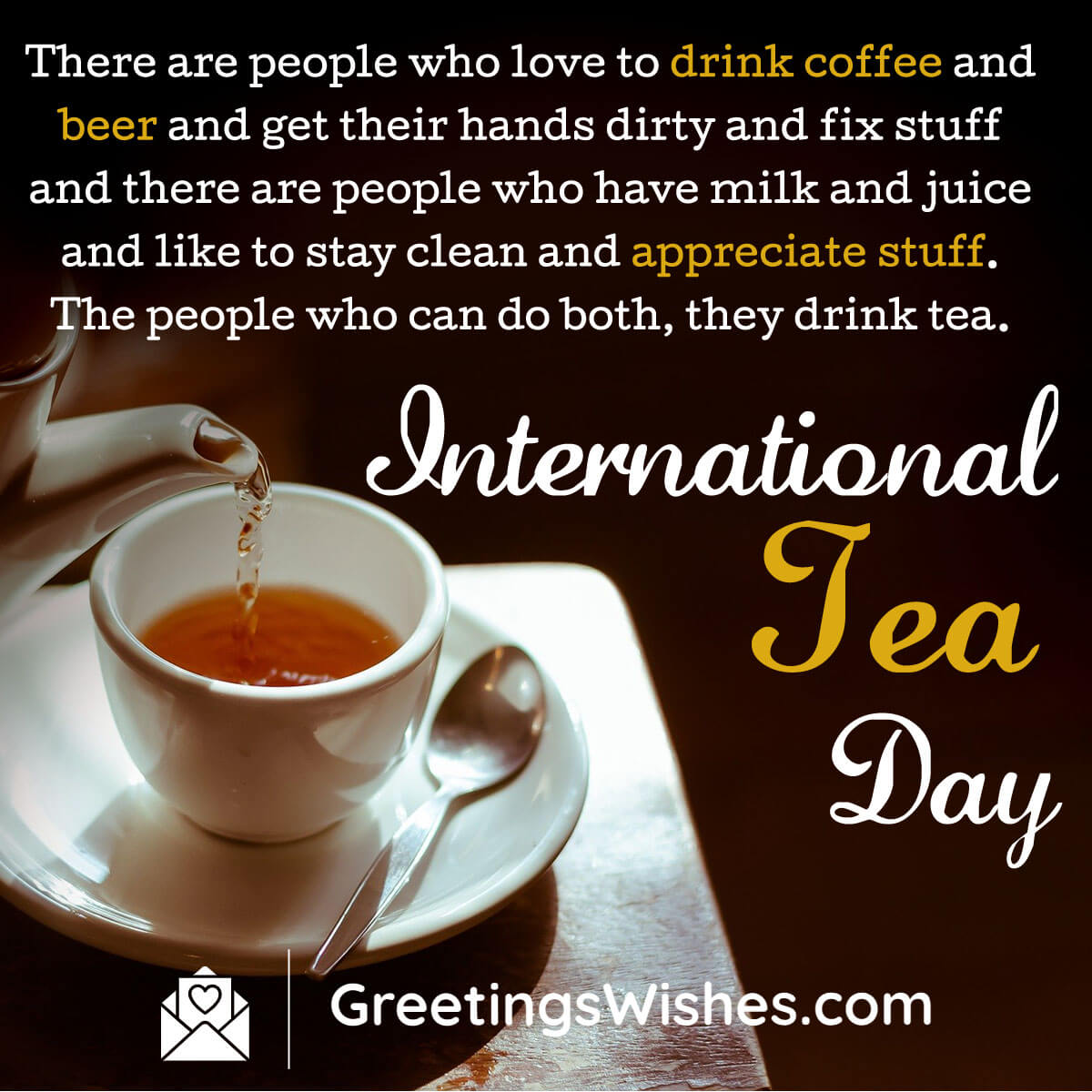 International Tea Day Pictures