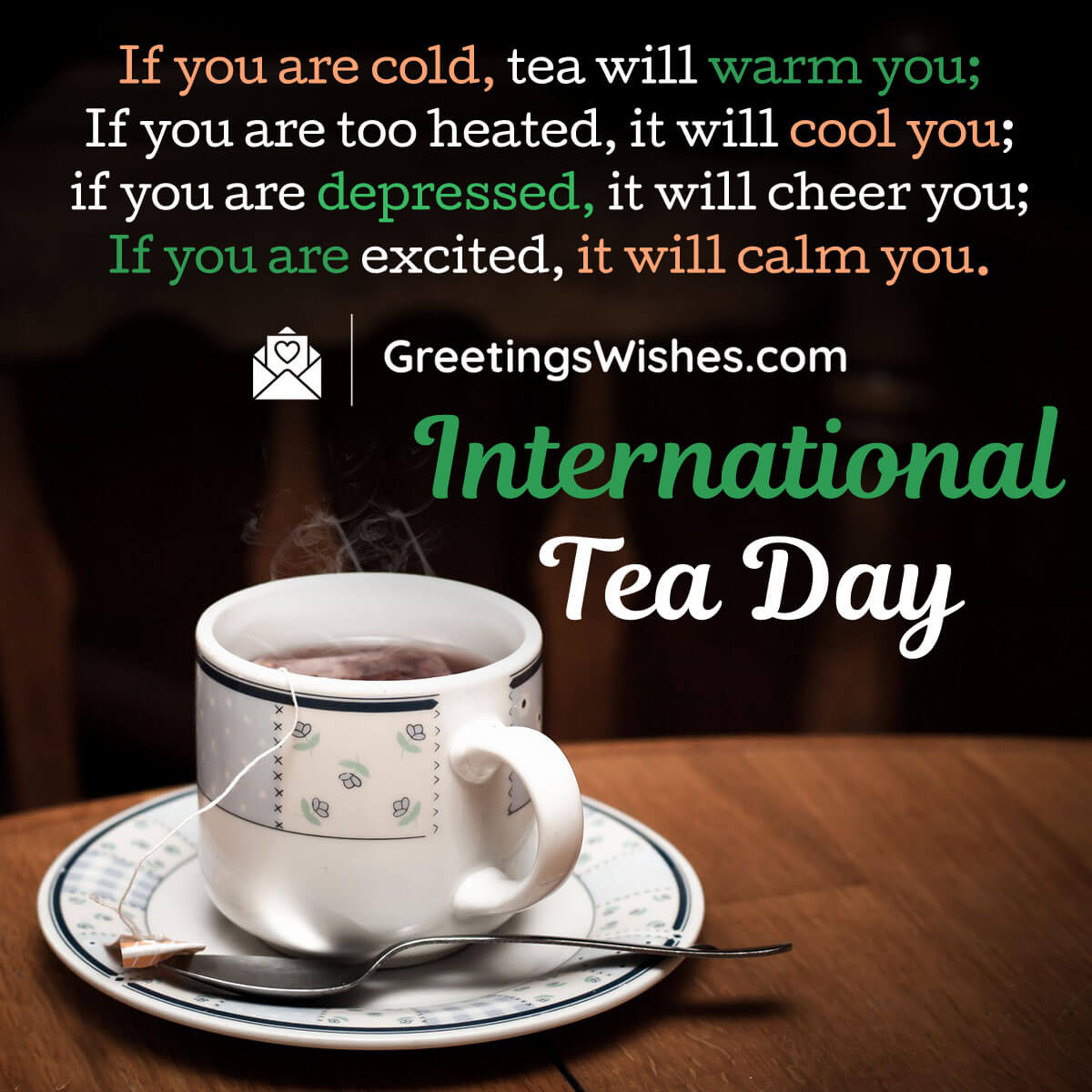 International Tea Day Quotes