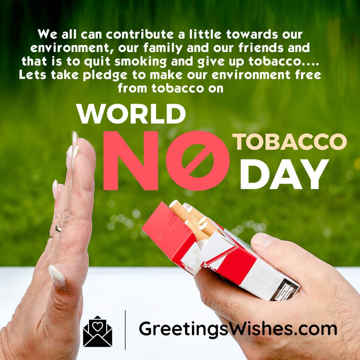 World No Tobacco Day Message