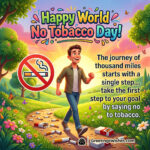 World No Tobacco Day Wishes