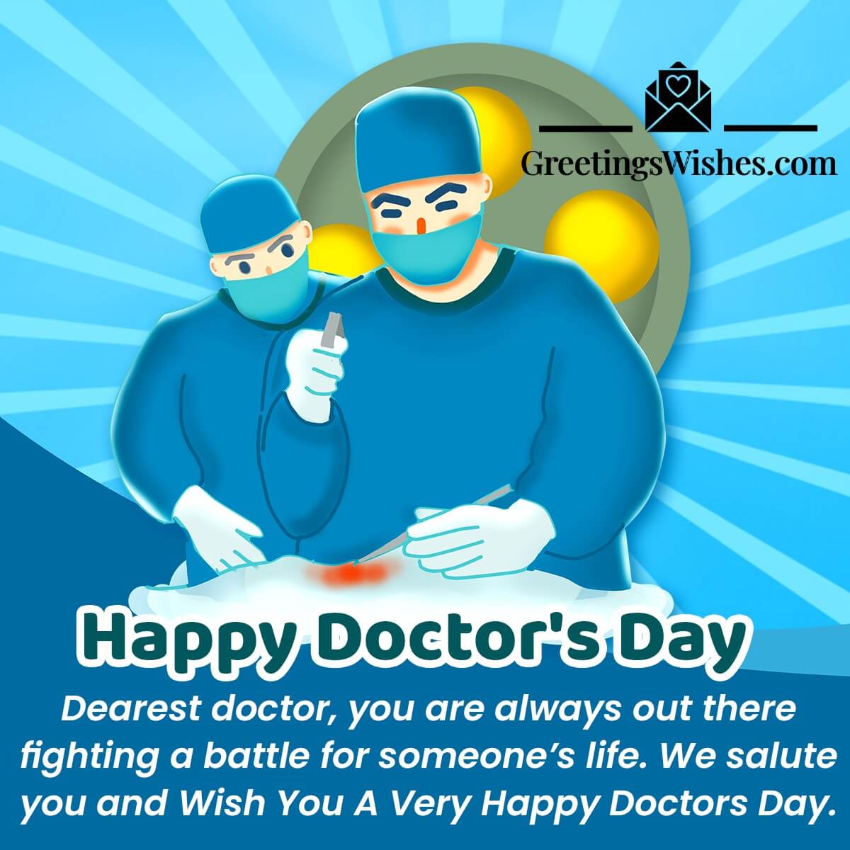 Happy Doctors’ Day Message