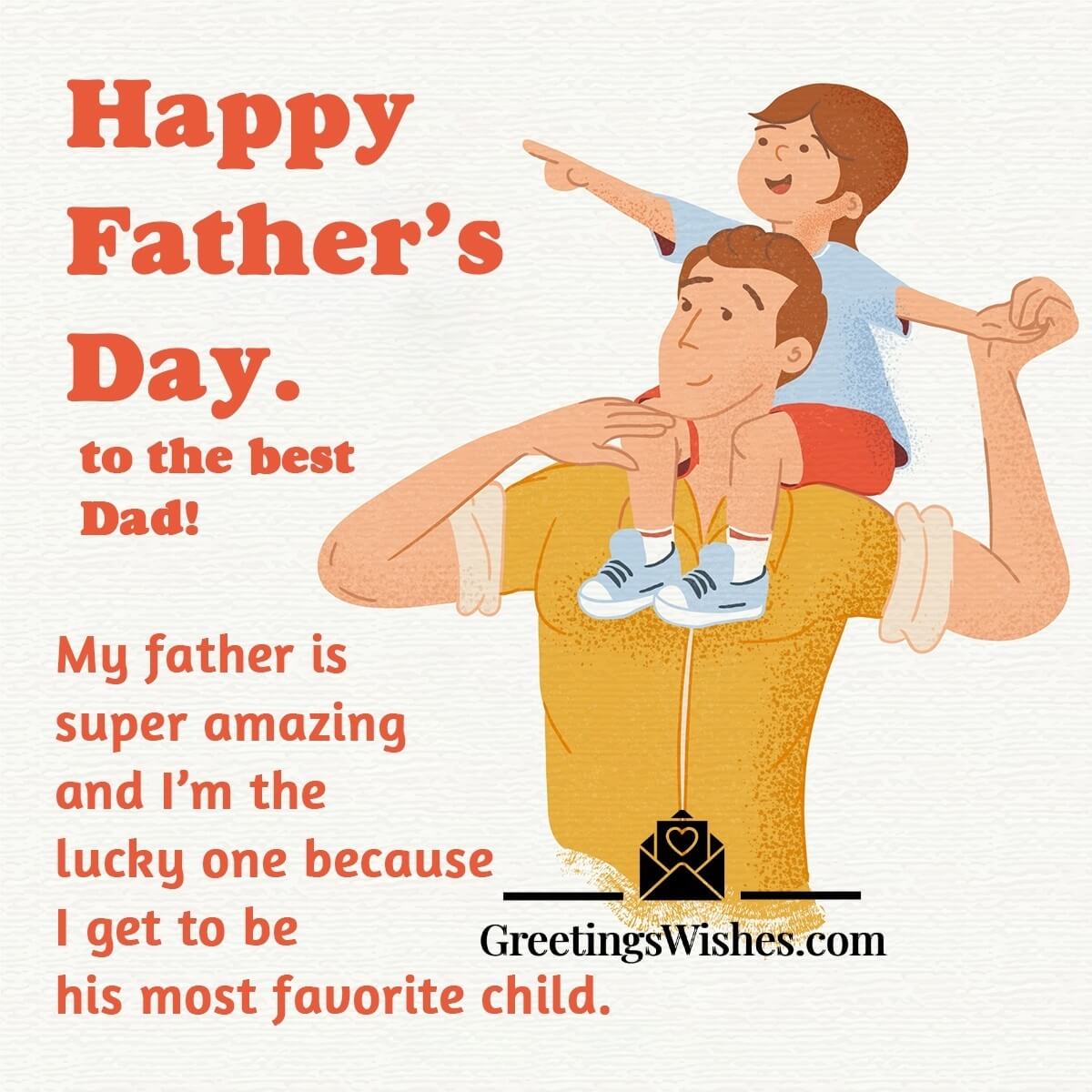 Happy Father’s Day Wishes To Best Dad