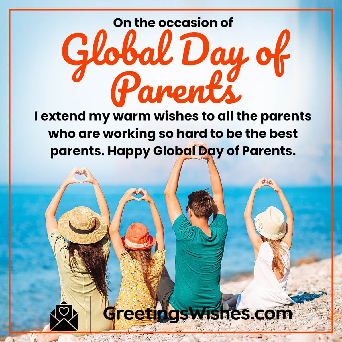 Happy Global Day Of Parents Wish Image