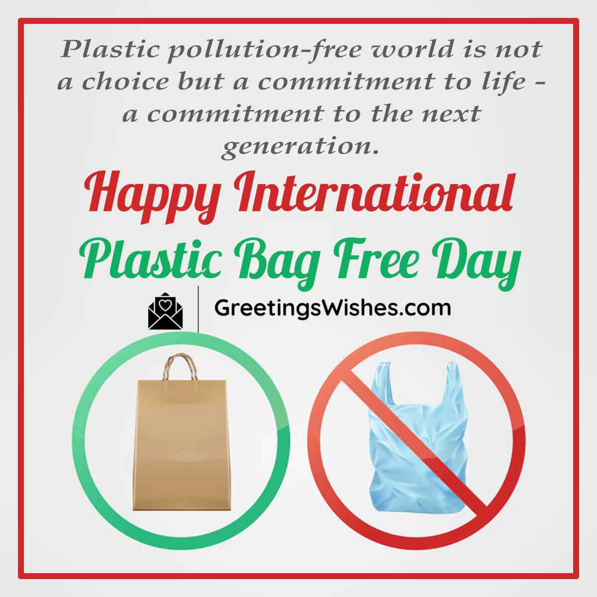Plastic Bag Free Day Quotes
