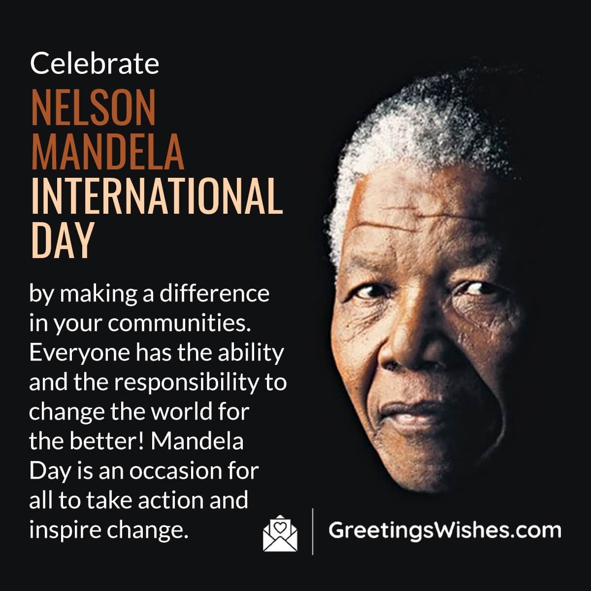 Celebrate Nelson Mandela International Day