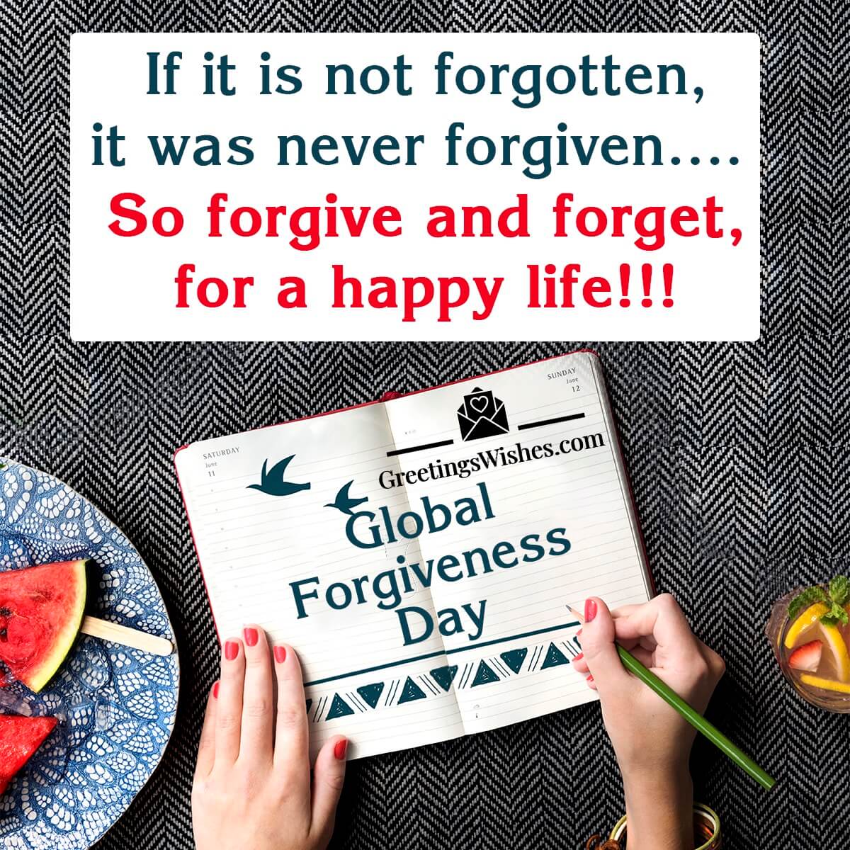 Global Forgiveness Day Quote