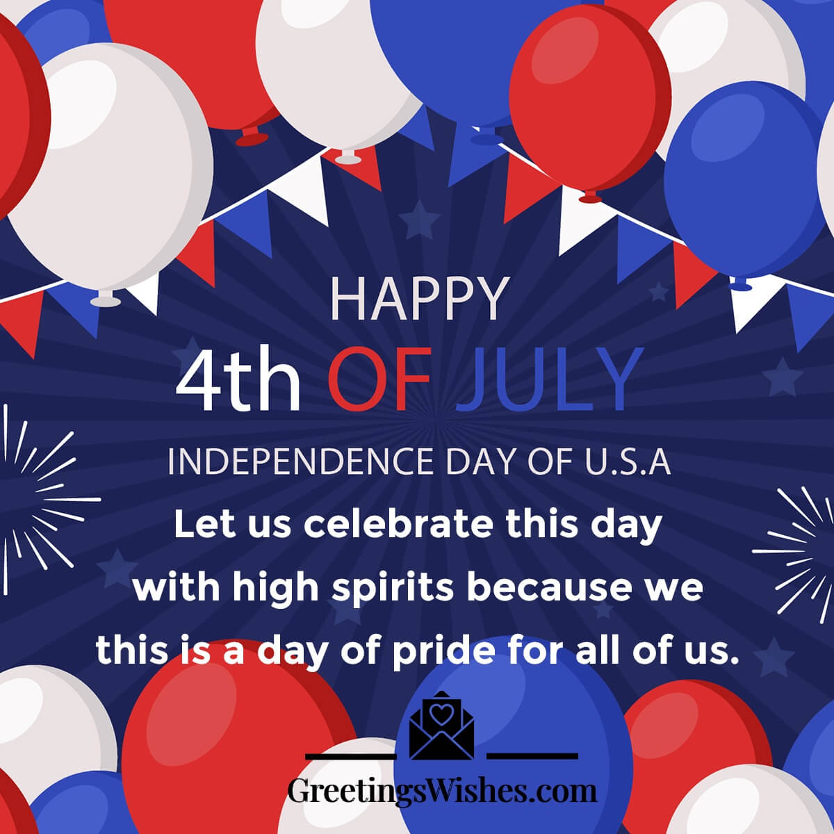 Happy 4th Of July Independence Day Message