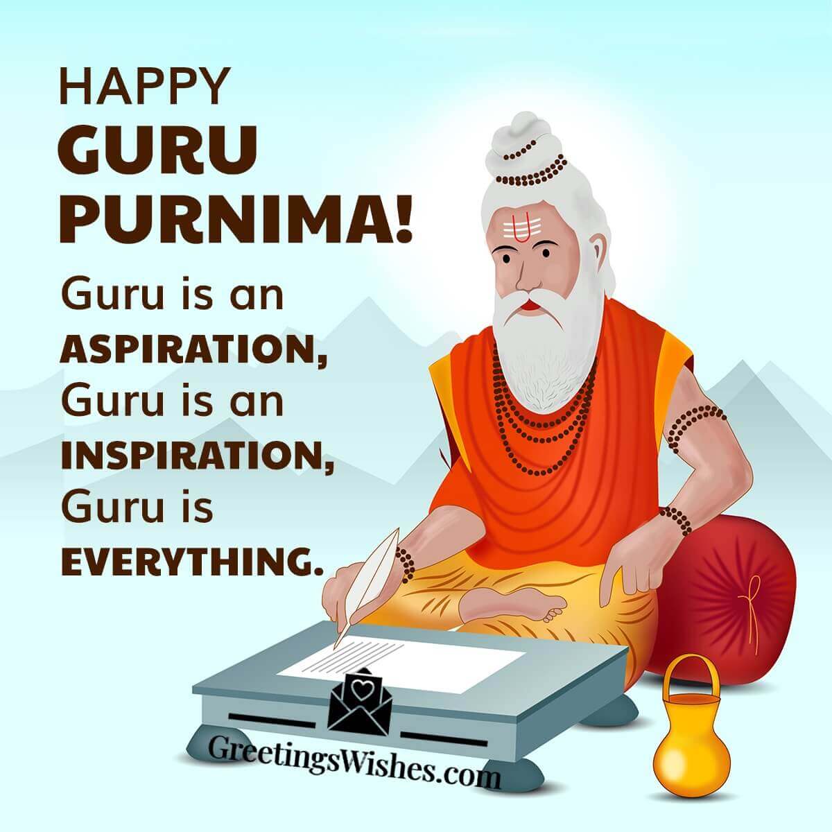 Guru Purnima Wishes - Greetings Wishes