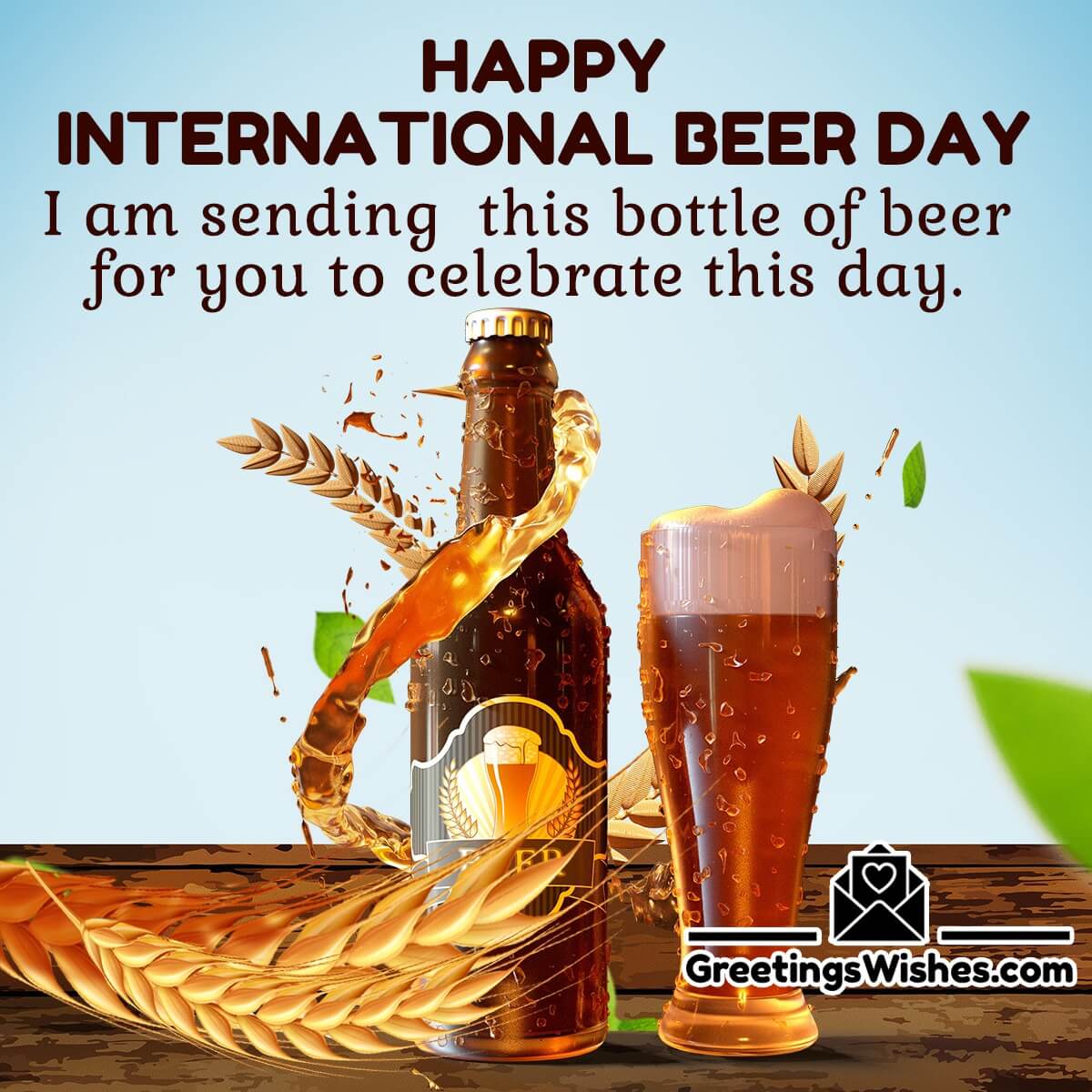 Happy International Beer Day Image
