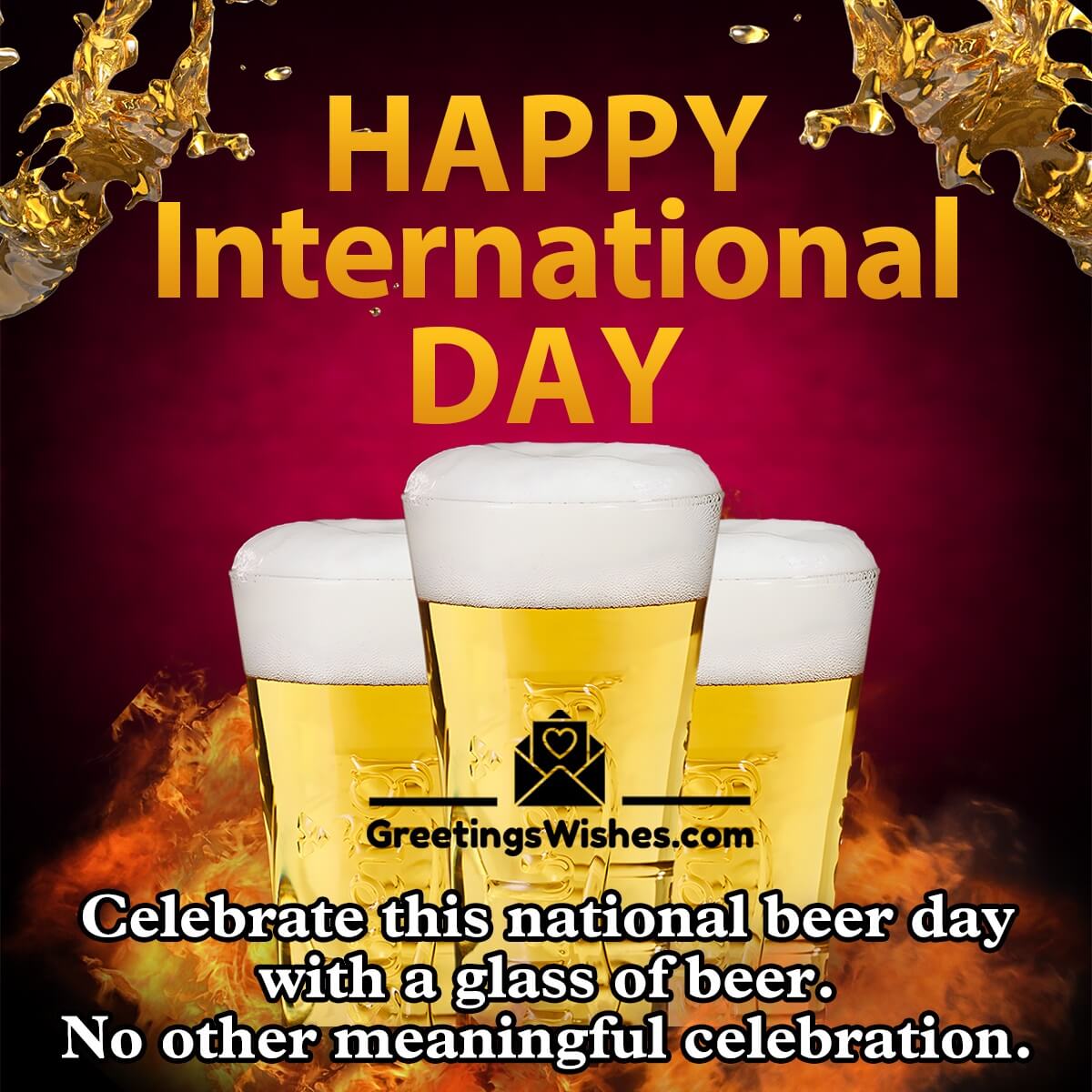 Happy International Beer Day Picture