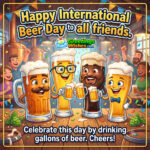 Happy International Beer Day To Friends