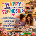 Happy International Day Of Friendship Message