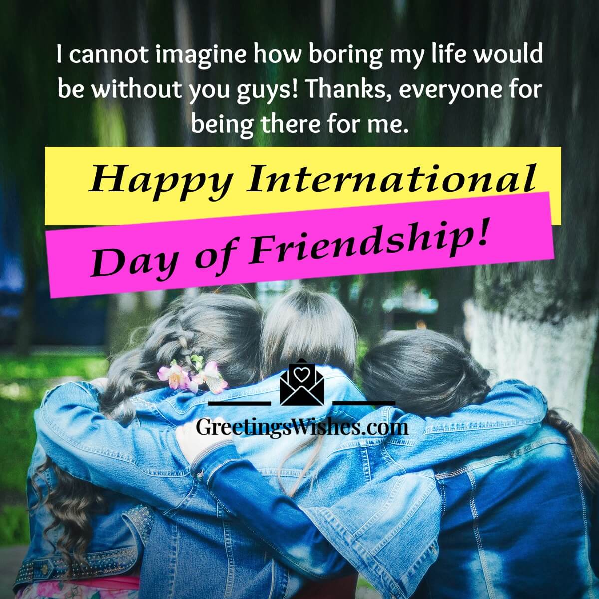 Happy International Day Of Friendship Photo