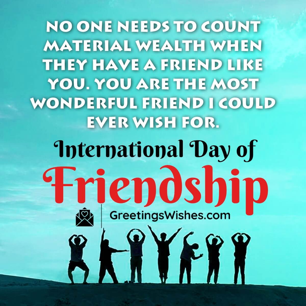 Happy International Day Of Friendship Wish