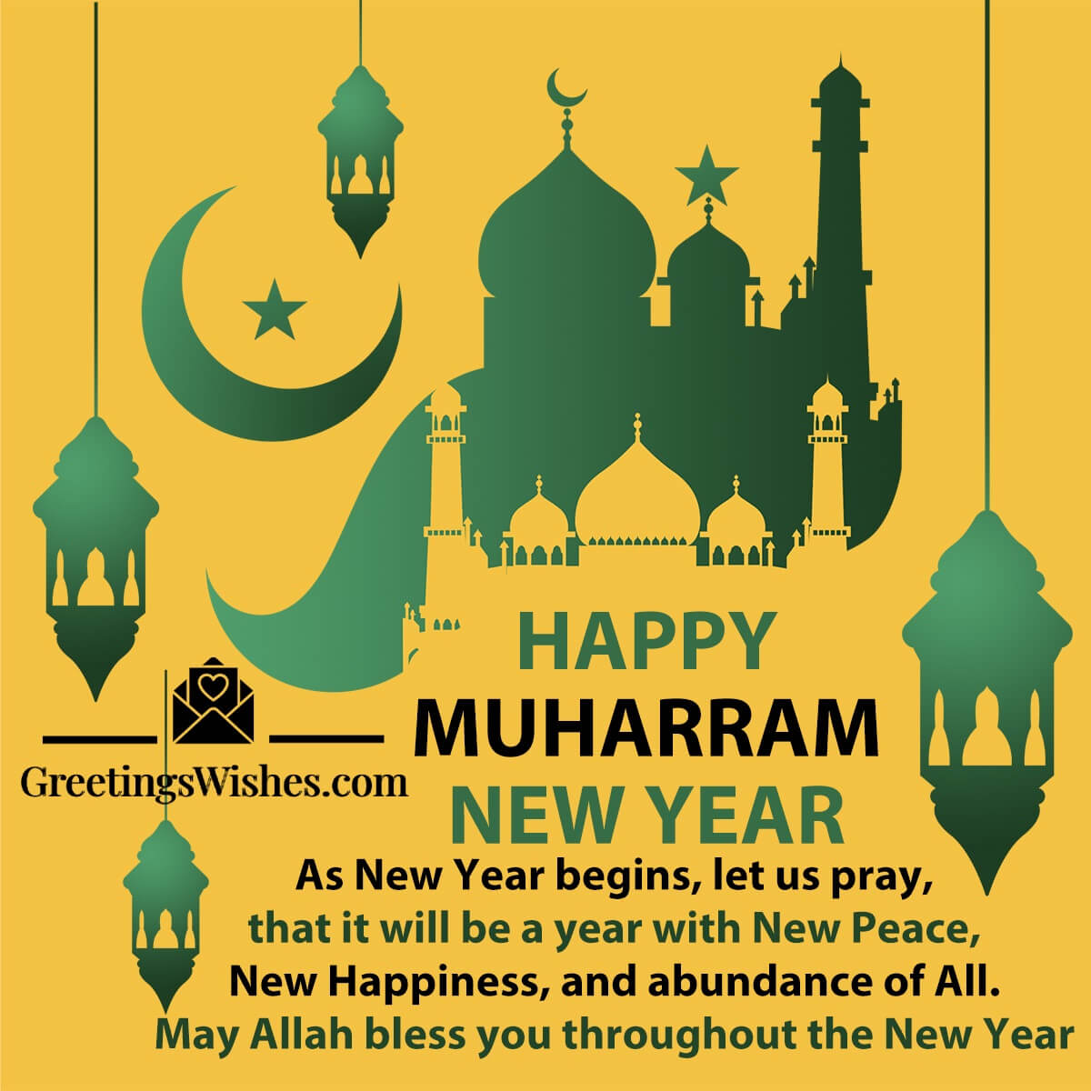 Happy Islamic New Year Blessings