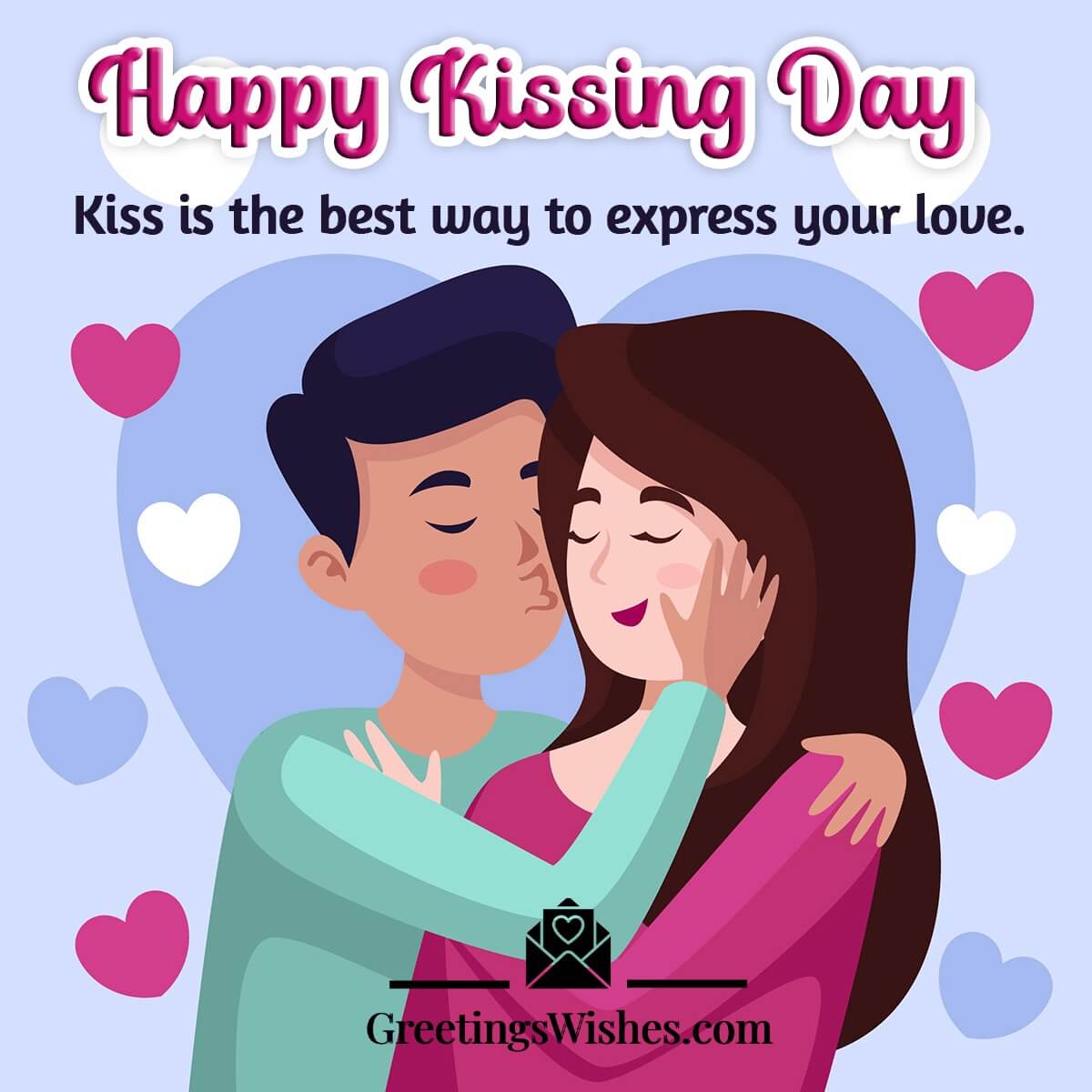 Happy Kissing Day Quote