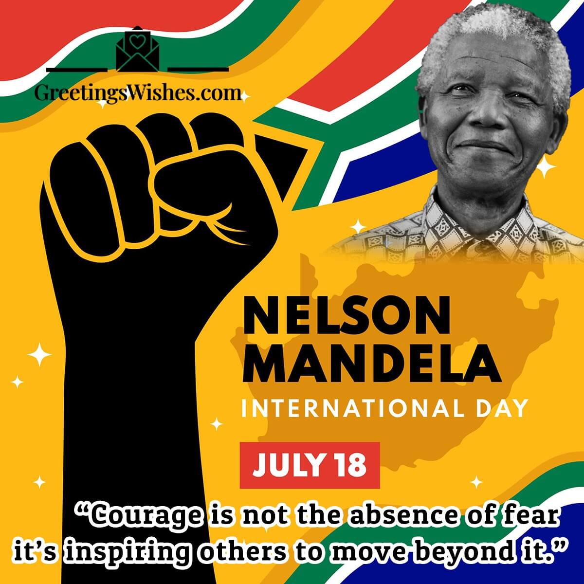 Nelson Mandela International Day July 18th Pic