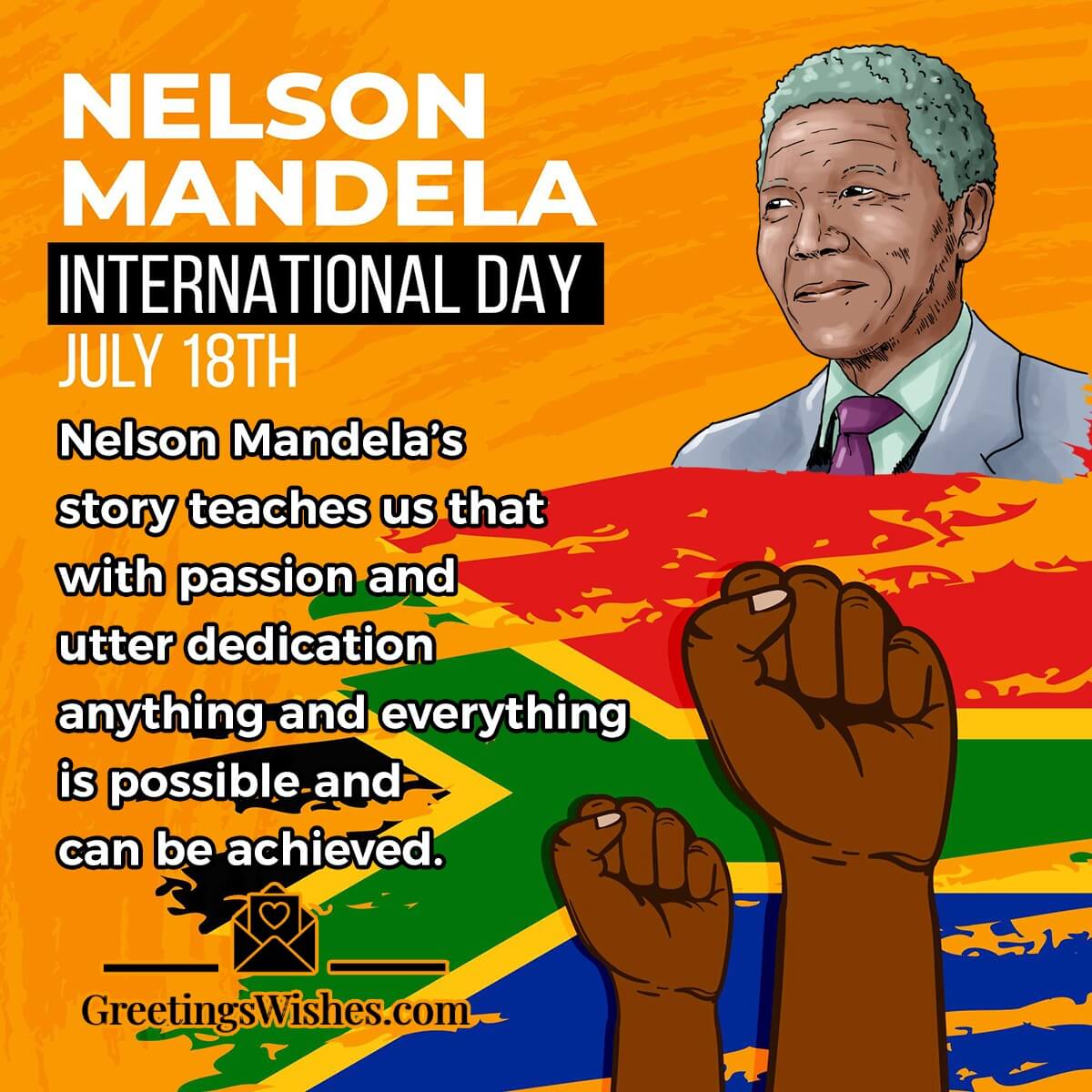 Nelson Mandela International Day July 18th Quote