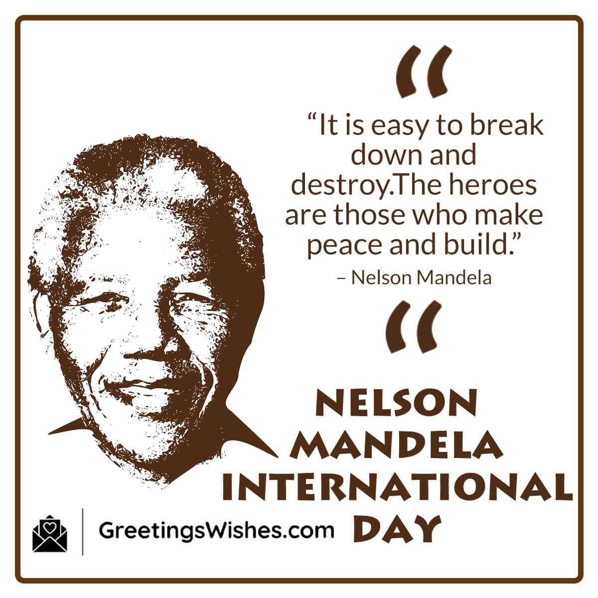 Nelson Mandela International Day Quote