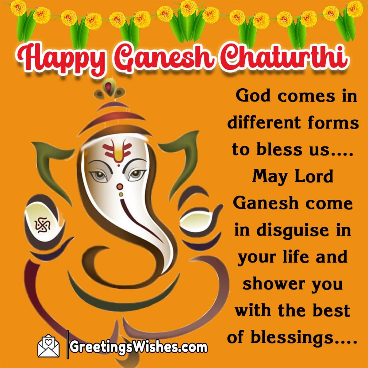 Happy Ganesh Chaturthi Blessings