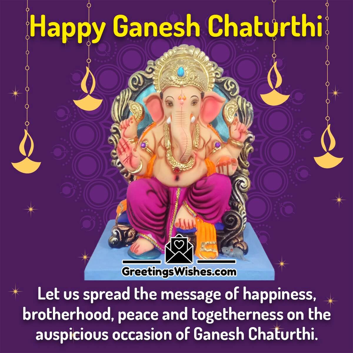 Happy Ganesh Chaturthi Messages In English