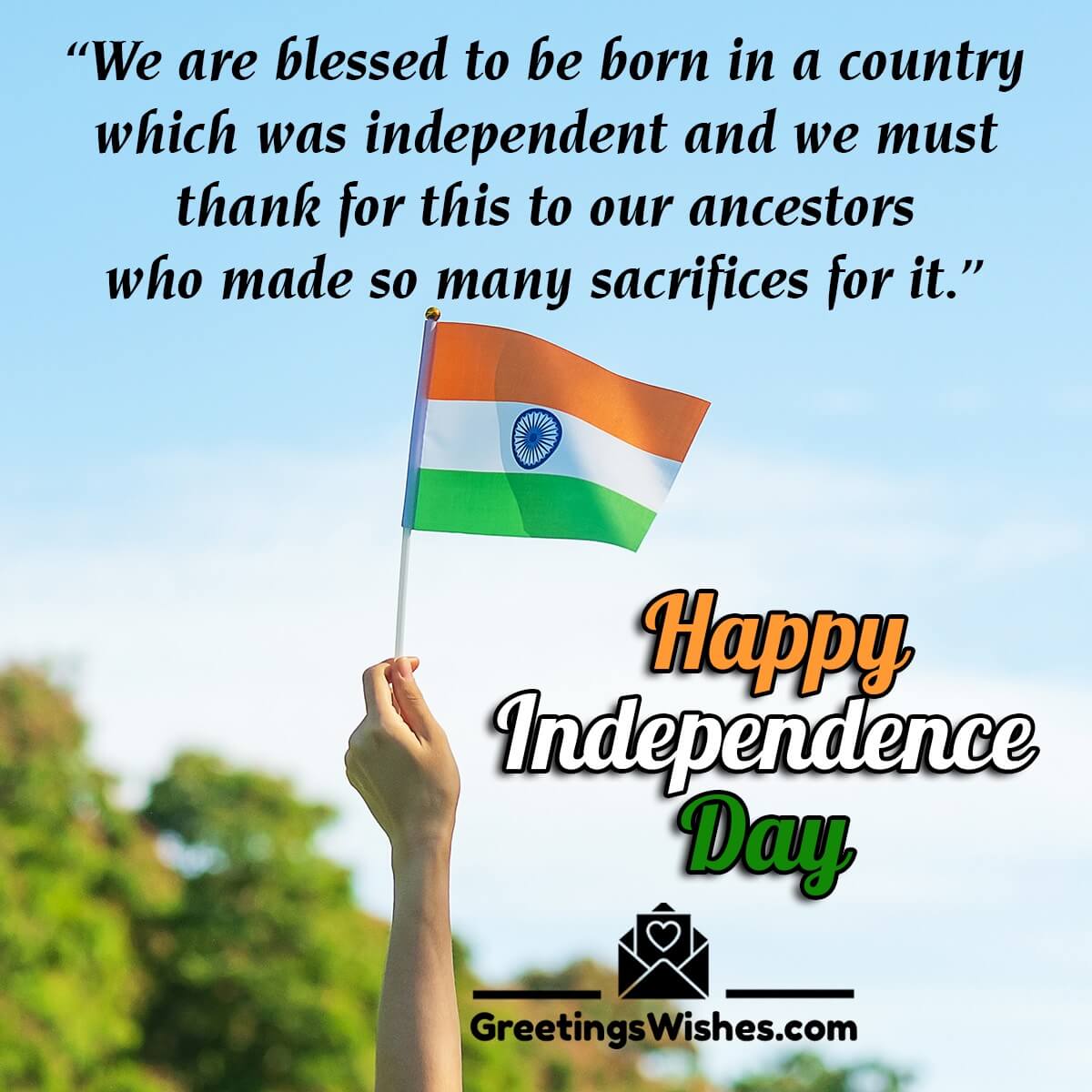 Happy Independence Day Status Image